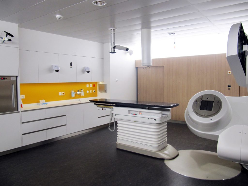 neubau linearbeschleunigerraum