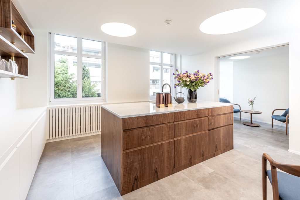 umbau praxis, privatklinik bethanien, zürich