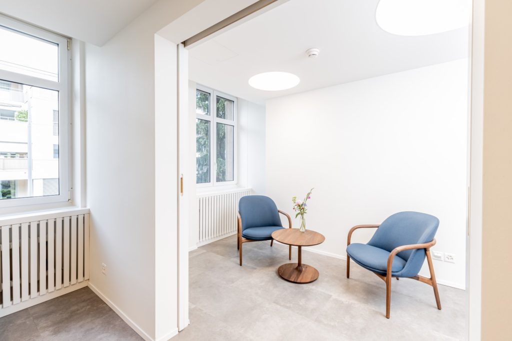 umbau praxis, privatklinik bethanien, zürich